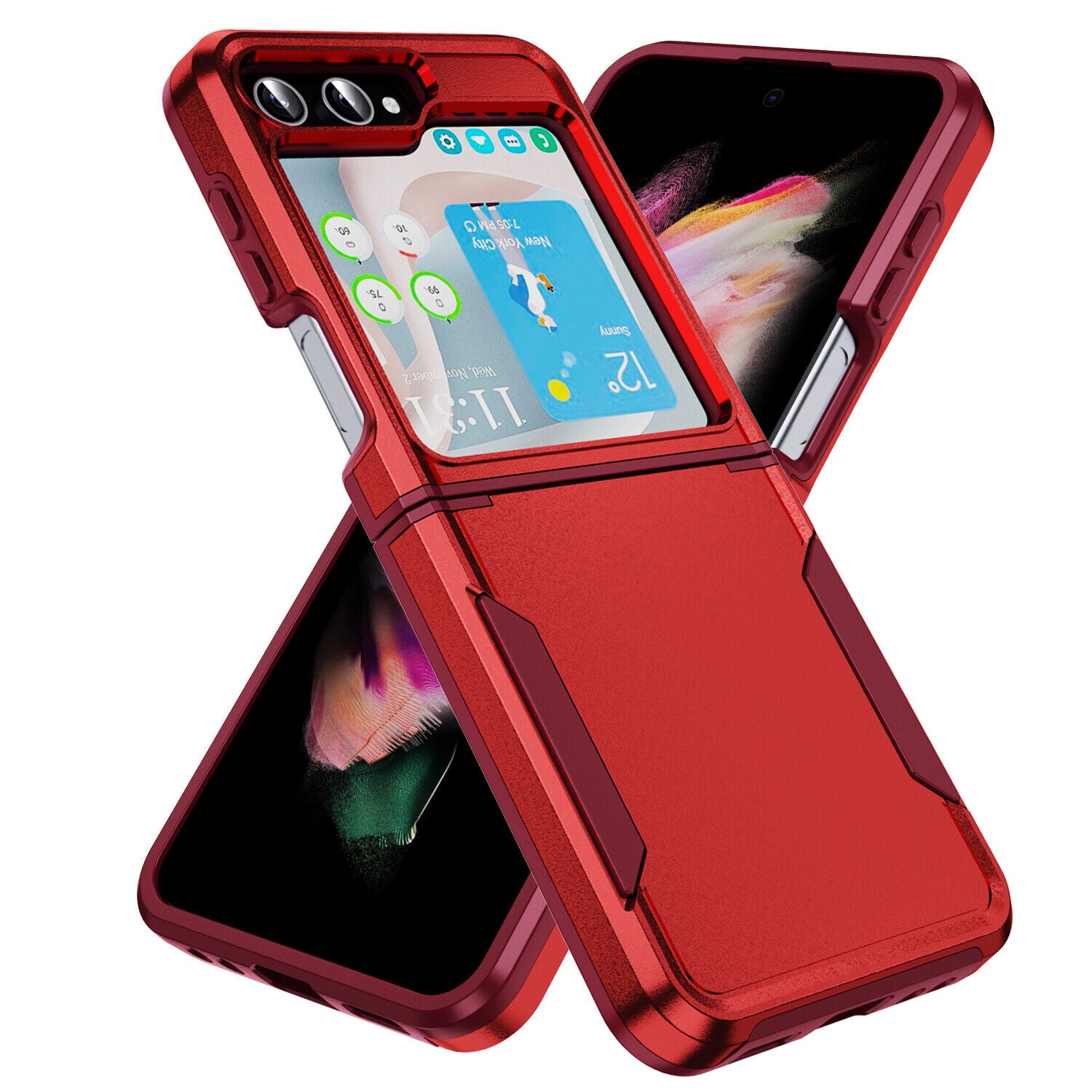 Coque hybride fine pour Samsung Galaxy Z Flip 6 5G Coque hybride fine pour Samsung Galaxy Z Flip 6 5G